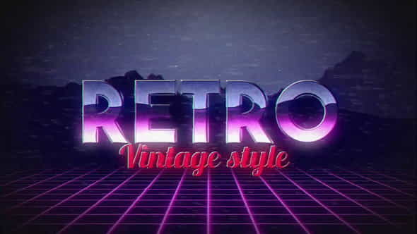 Retro Title - VideoHive 22084554