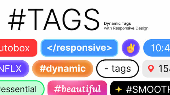 Dynamic Tags - VideoHive 47448193