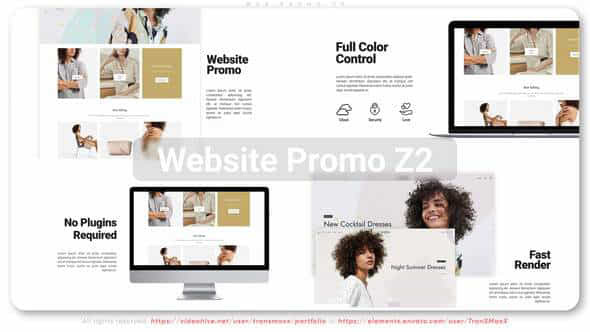 Website Promo Z2 - VideoHive 31656458
