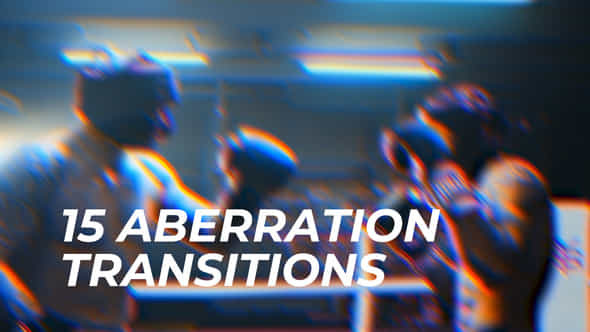 Aberration Transitions - VideoHive 34853422