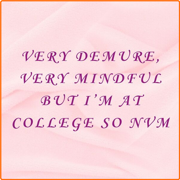 Various Artists - Very Demure Very Mindful But I'm At College So Nvm (2024) [320 Kbps] DOKwwjD5_o