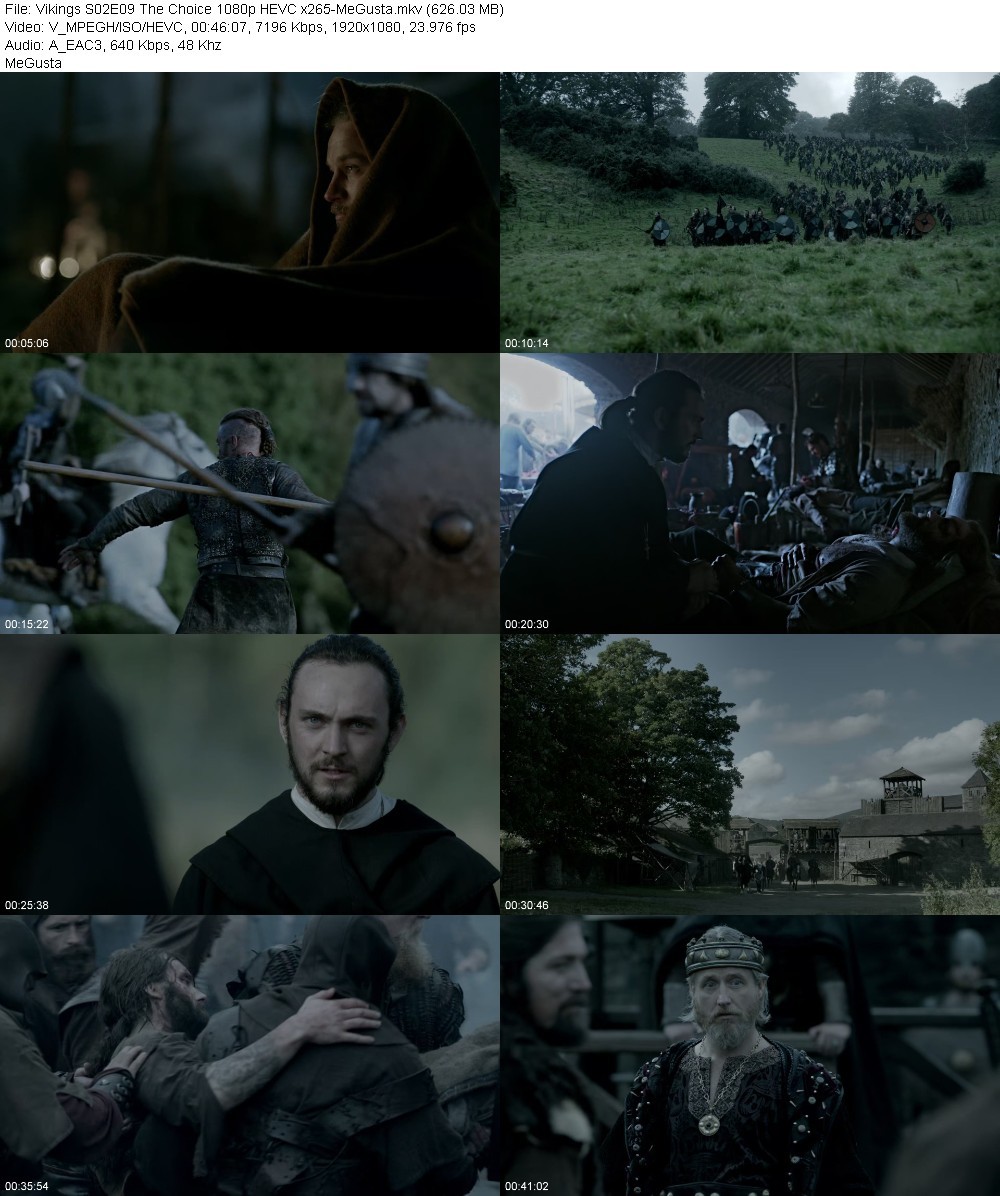 Vikings S02E09 The Choice 1080p HEVC x265-MeGusta