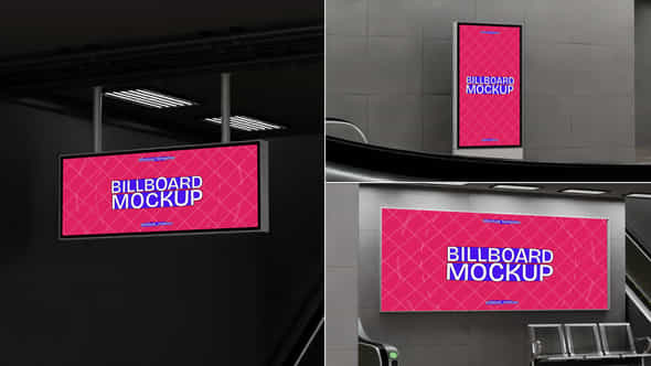 Billboard Mockup Template - VideoHive 58999474
