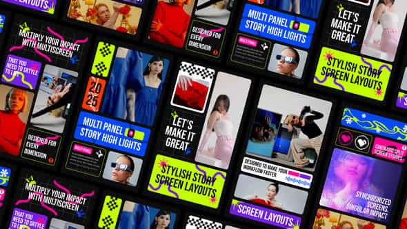 Multiscreen Reels - VideoHive 58889364