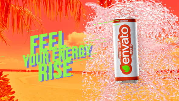 Beach Energy Drink Commercial - VideoHive 38383254