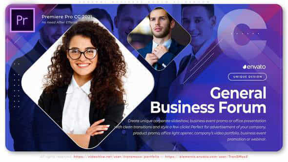 General Business Forum - VideoHive 35477498
