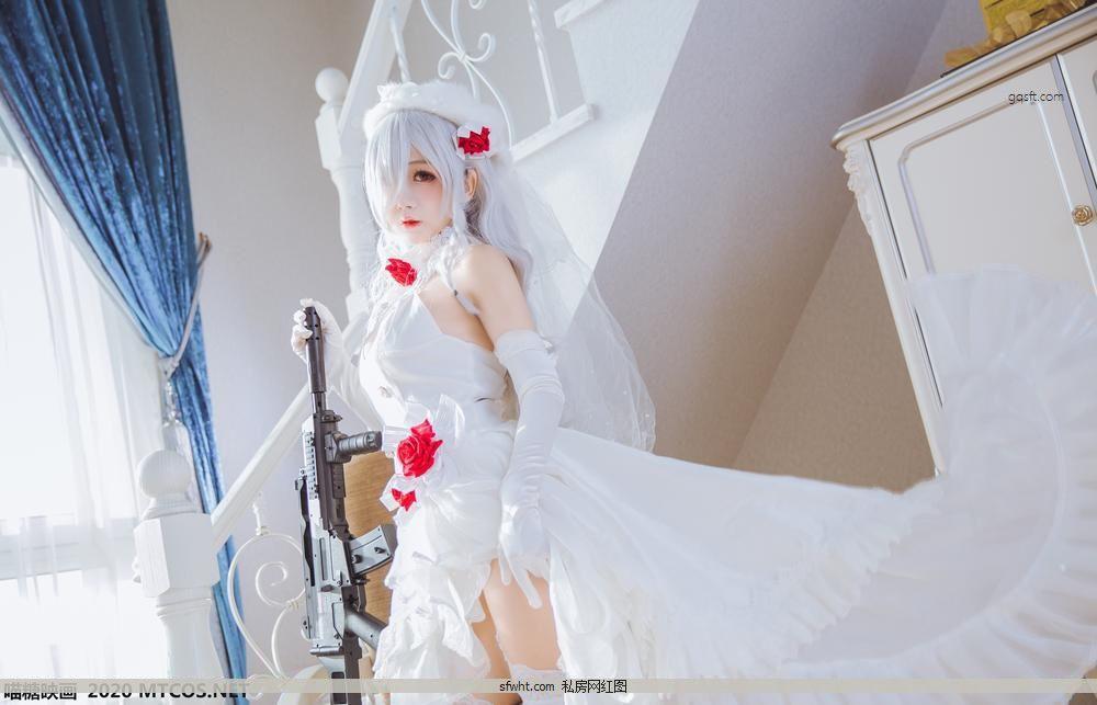 喵糖少女 少女私房 123期 花嫁COS[40P](26)