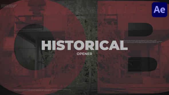Historical Opener For After Effects - VideoHive 57571995