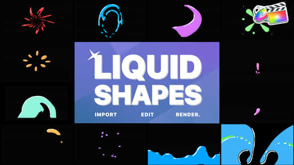 Liquid Shapes - VideoHive 36820577