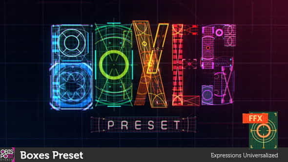 Boxes Preset - VideoHive 12590081