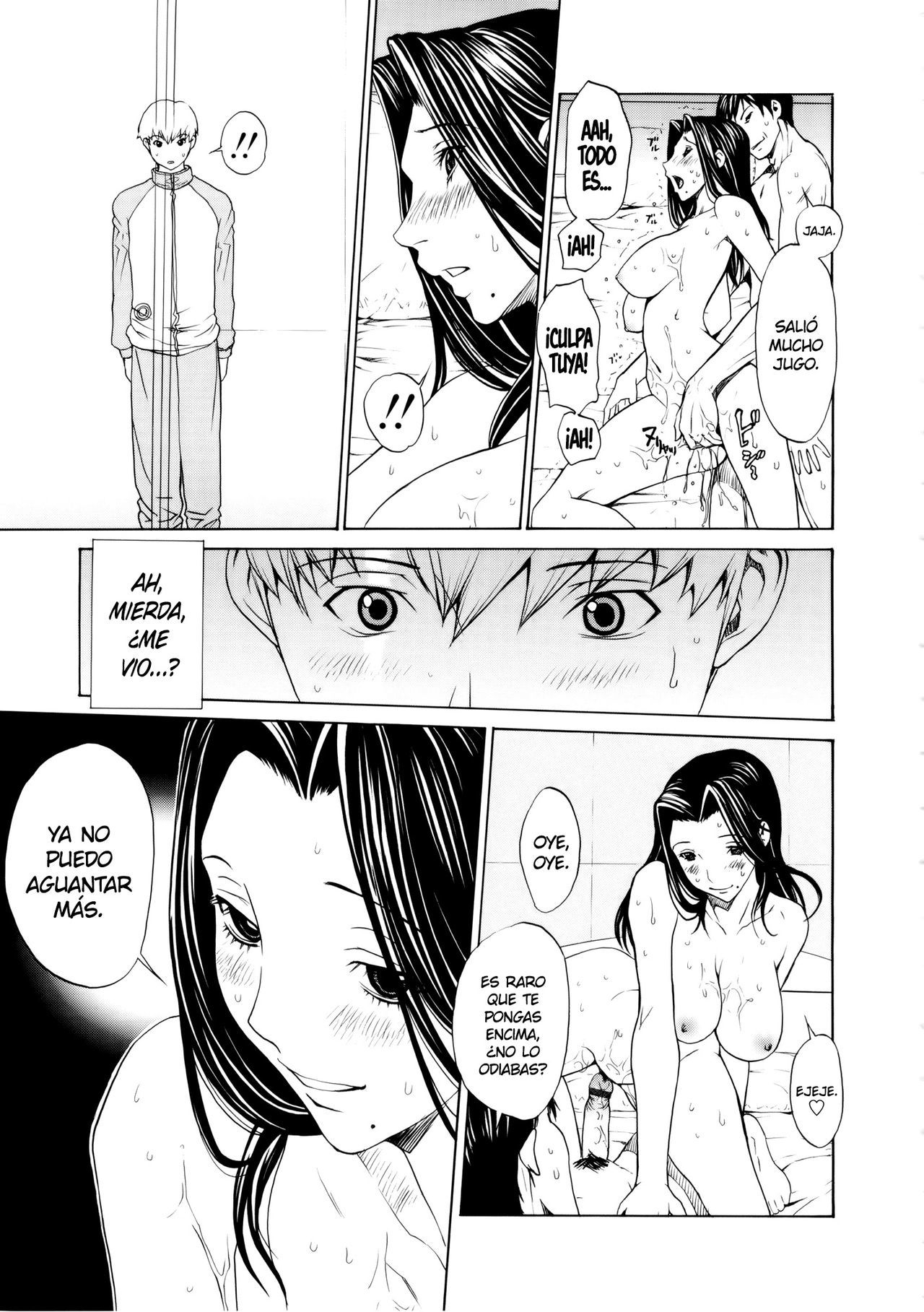 [OKAWARI] Bijin na Haha to Tsuyoki na Classmate Ch. 1-3  Hermosa Madrastra y Segura Compañera de Clases Ch. 1-3 [Spanish] [K.A. Works y Gokiburi]