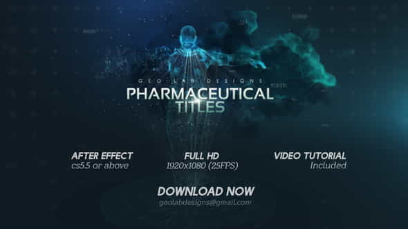 Pharmaceutical TitleslFitness TitleslHealth Care TitleslMedical - VideoHive 26236401