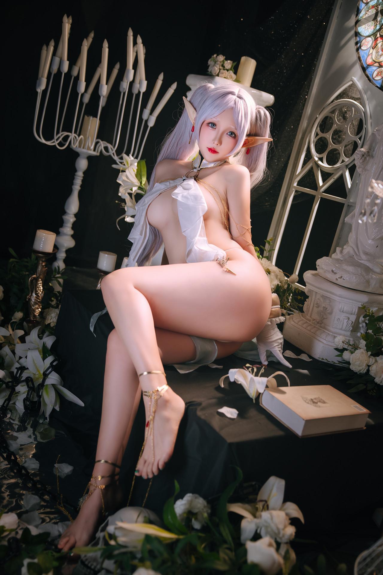 Cosplay Rinaijiao日奈娇 – 芙莉莲（圣光版）(22)