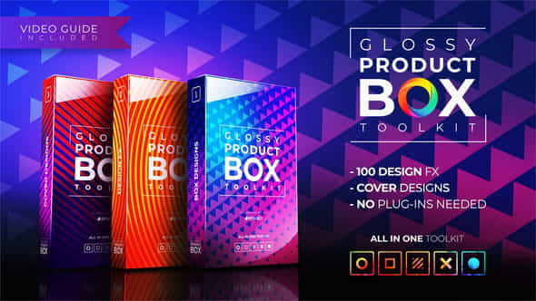 Glossy Product Showcase Package - VideoHive 23741396