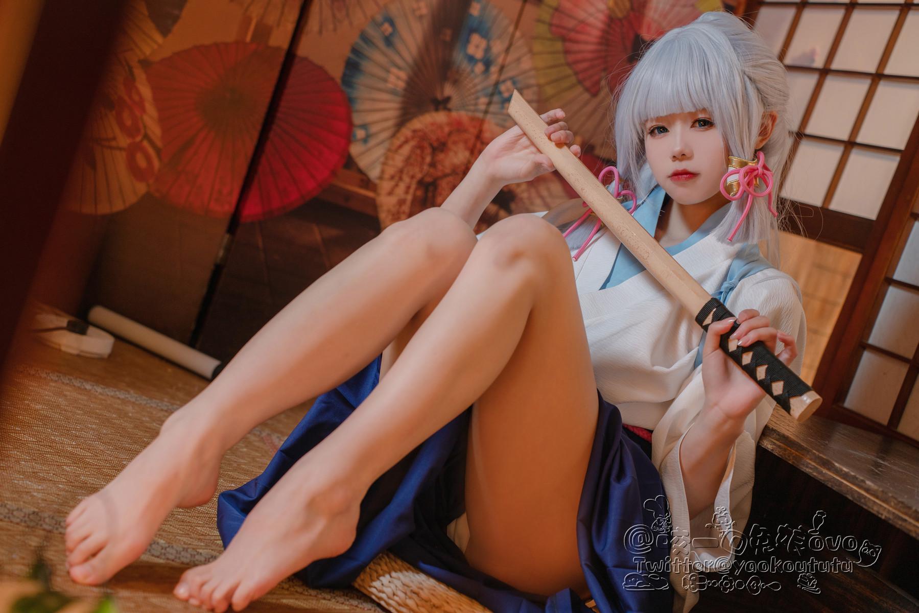 Cosplay 黏黏团子兔 绫华的小憩(13)