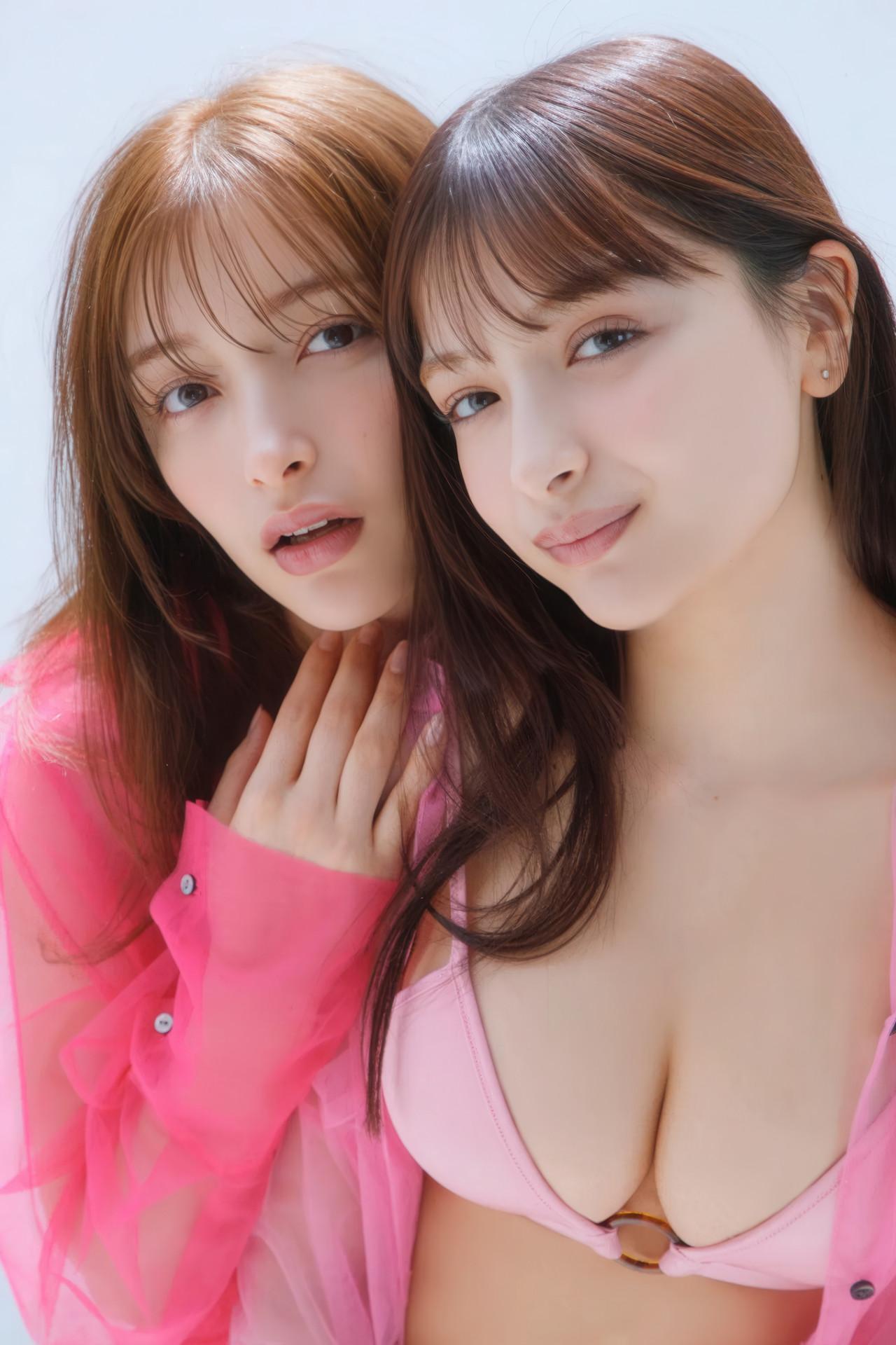 Erika エリカ, Marina Momose 百瀬まりな, FRIDAYデジタル写真集 「マンスリーガール049」 Set.04(6)