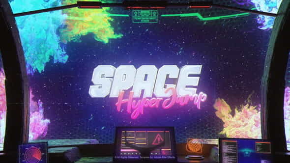 Space HyperJump Logo - VideoHive 36269209