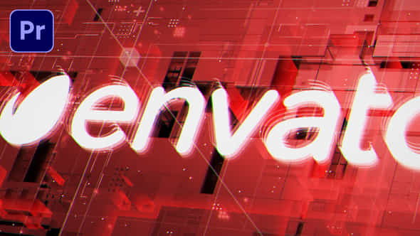 Digital Glitch Logo - VideoHive 50900538