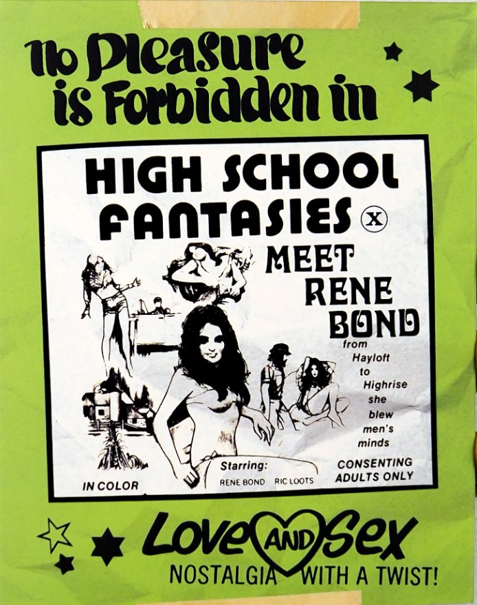 High School Fantasies /   (Morris Deal, Vinegar Syndrome) [1973 ., Classic, Comedy, All Sex, Facial, BDRip, 1080p] (Rene Bond, Maggie Best, Cindy Taylor, Steve Harrod, Rick Lutze, Tony Mazziotti, Larry Barnhouse)