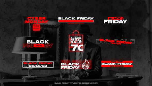 Black Friday Titles - VideoHive 48480660