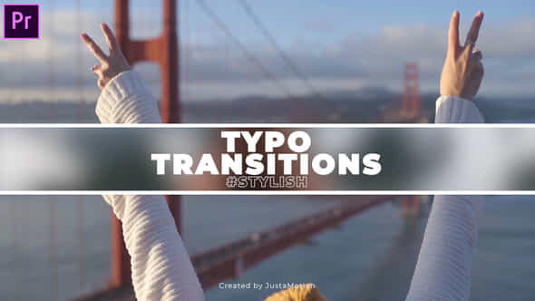 Minimal Typo Transitions - VideoHive 38064965