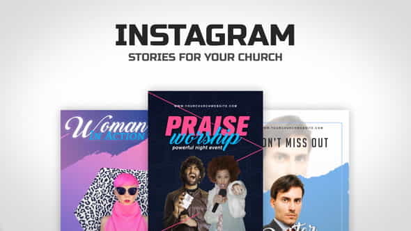 Church Instagram Stories - VideoHive 23431145