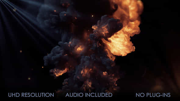 Explosion Logo Intro - VideoHive 47399543
