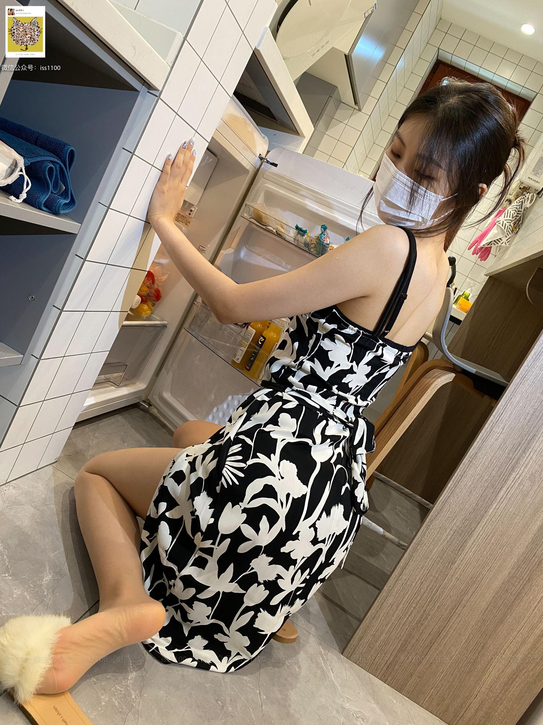 [ISS系列] 美晗 厨娘肉色连裤袜 写真套图(51)