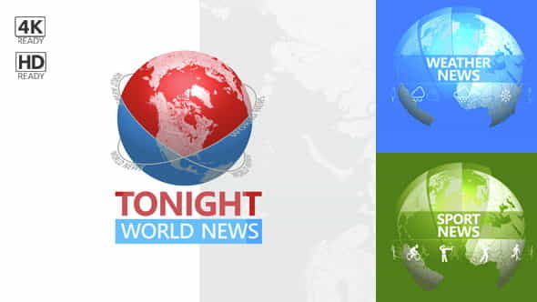 Tonight World News - VideoHive 14634522
