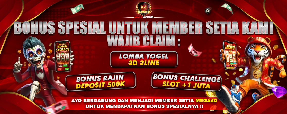 Mega4D 📢 Raja Bandar Togel Terbesar & Login Situs Toto Online 4D Resmi Paling Viral