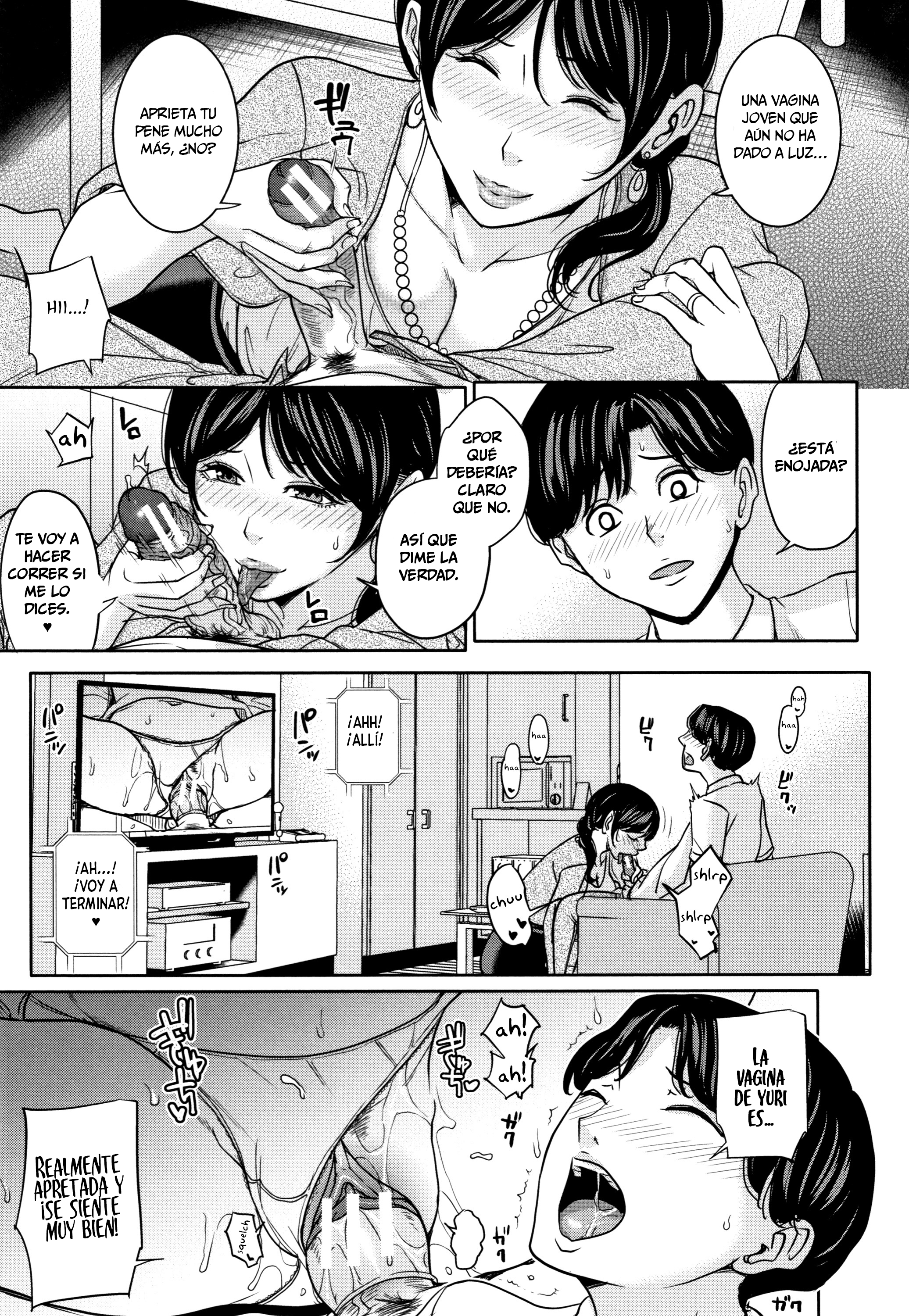 [Maimu Maimu] Kanojo no Mama to Deaikei de...  [Spanish] [Vanilla Sweet Scans]