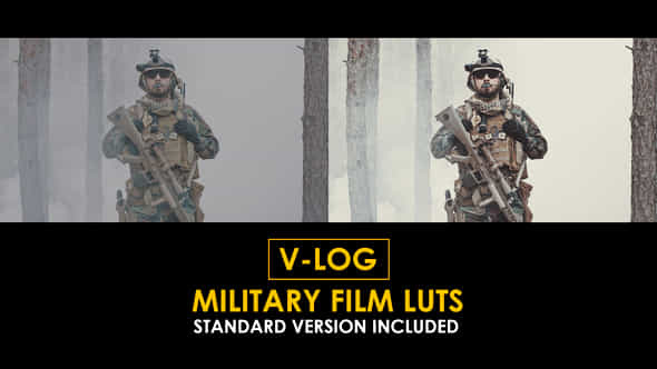 Vlog Military Film And Standard Color Luts - VideoHive 51303363