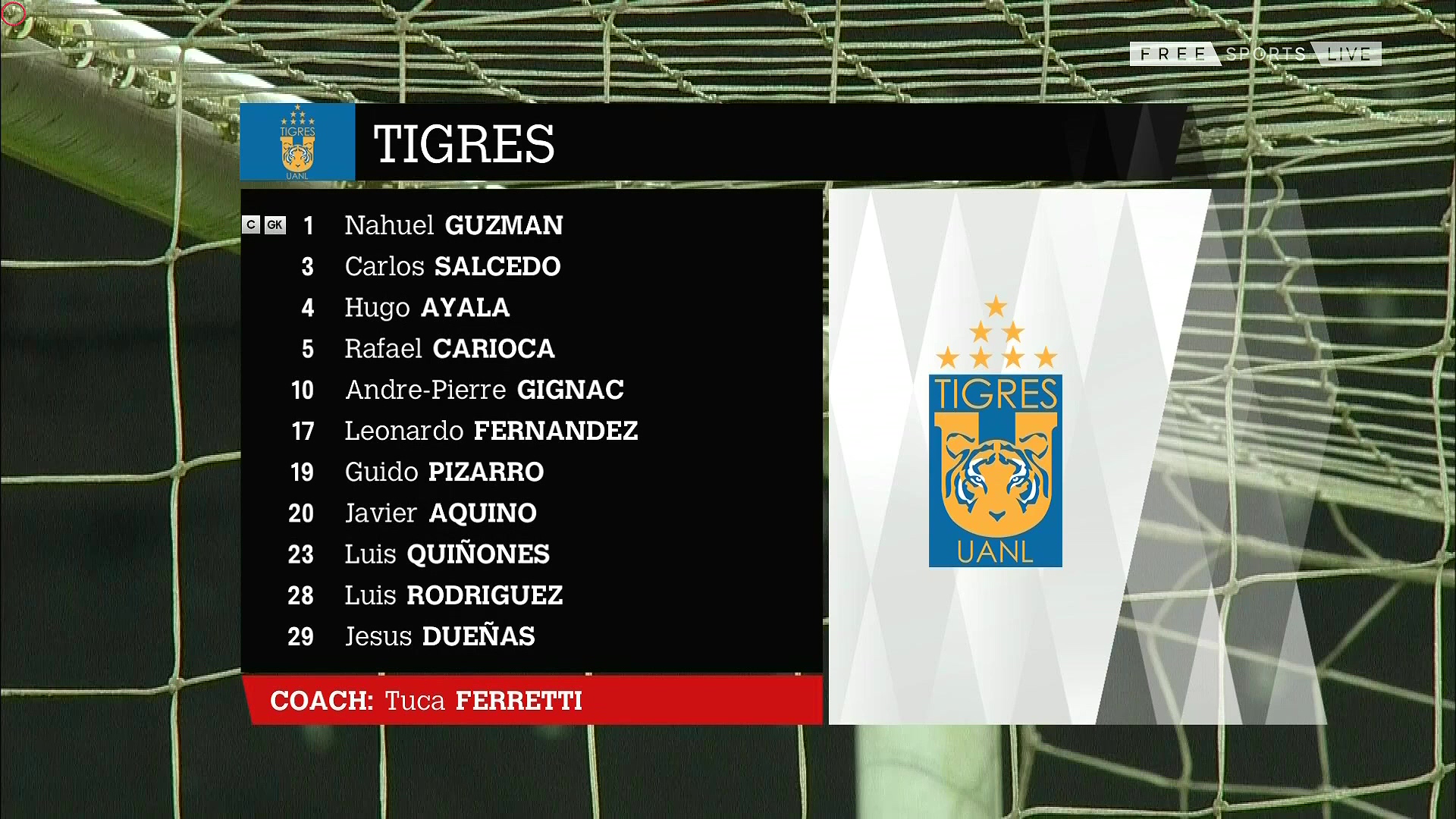 CONCACAF Champions League SemiFinal Tigres UANL vs