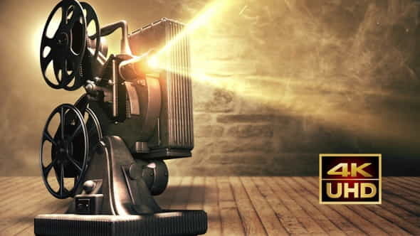 Old Film Projector - VideoHive 22540634