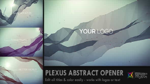 Plexus Abstract Opener - VideoHive 9220731