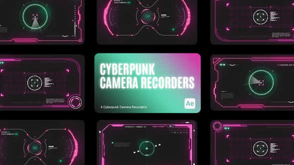 Cyberpunk HUD Camera - VideoHive 43779924