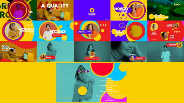 Colorful Broadcast Pack - VideoHive 35244168