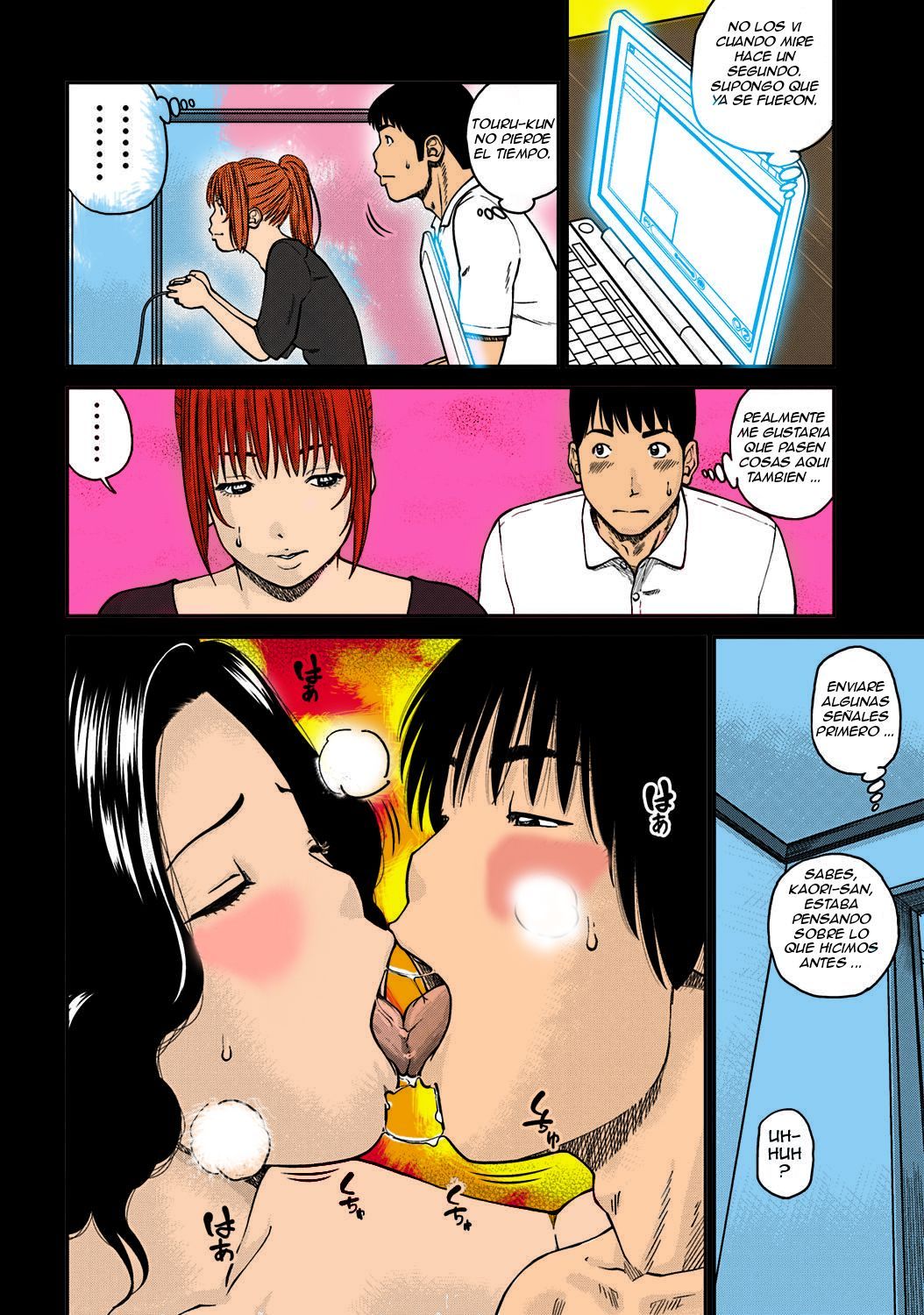 Fuufu Koukan Seikatsu ~Shoya~Intercambio de Esposas (Coloreado) Sin Censura - 45