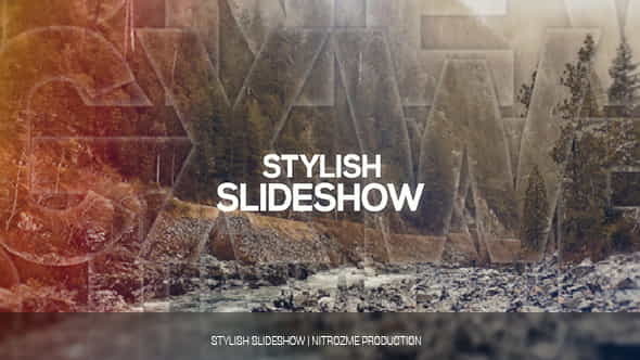 Stylish Slideshow - VideoHive 19049837