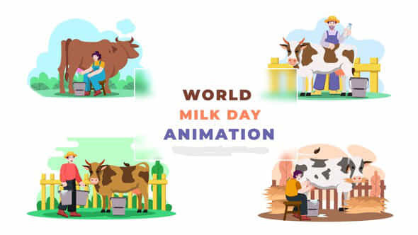 World Milk Day - VideoHive 39820348