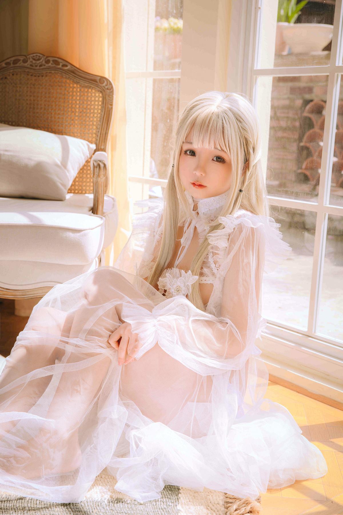 Cosplay Rinaijiao日奈娇 白纱衣 Set.01(2)