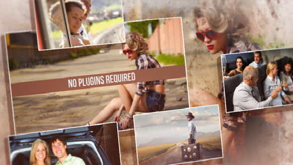 Travel Now | Grunge - VideoHive 6664599