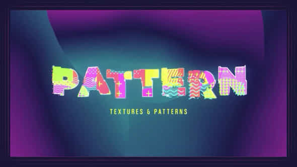 Cute Patterned Title - VideoHive 47068671