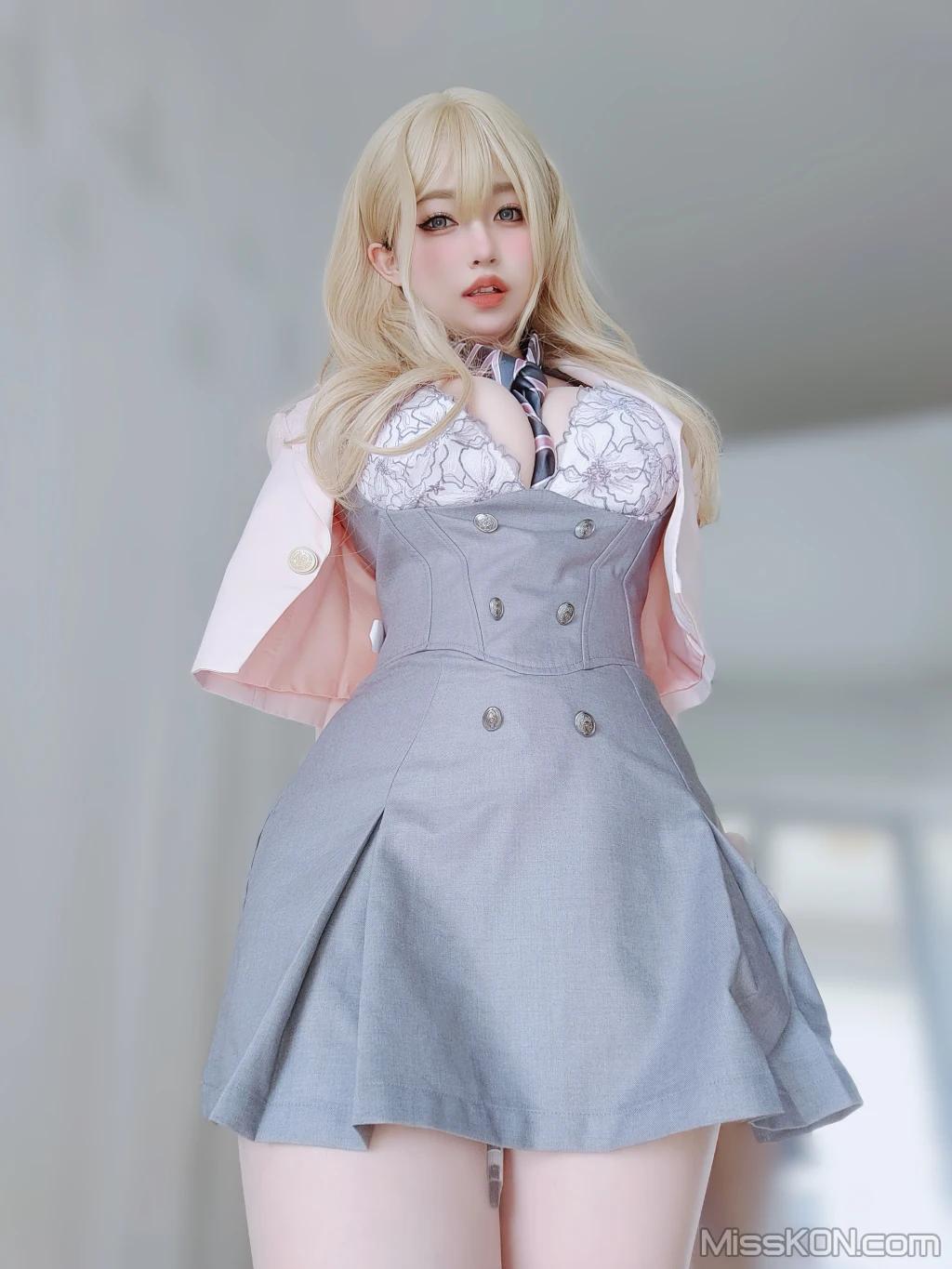 Coser@女主K: 催眠傲娇的前辈 (78 photos)(27)