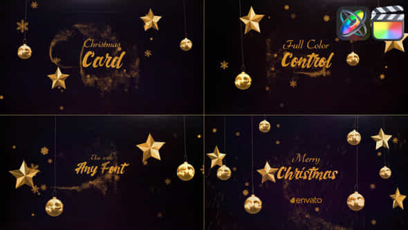 Christmas Card For Fcpx - VideoHive 48999667
