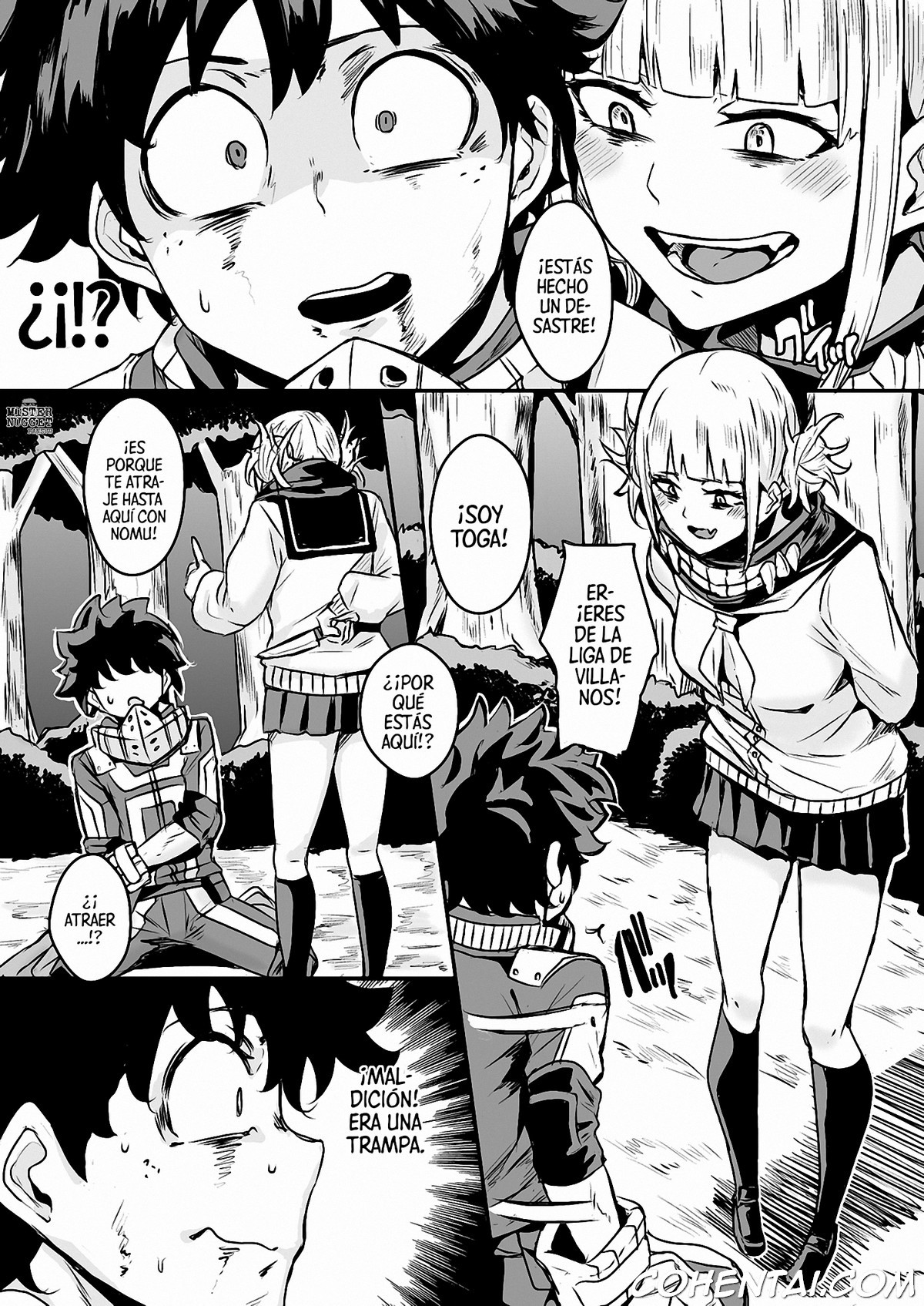 Trap Honey (Boku no Hero Academia) xxx comics manga porno doujin hentai español sexo 