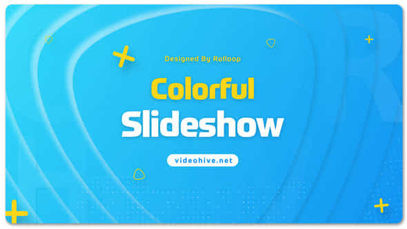 Colorful Slideshow - VideoHive 53776572