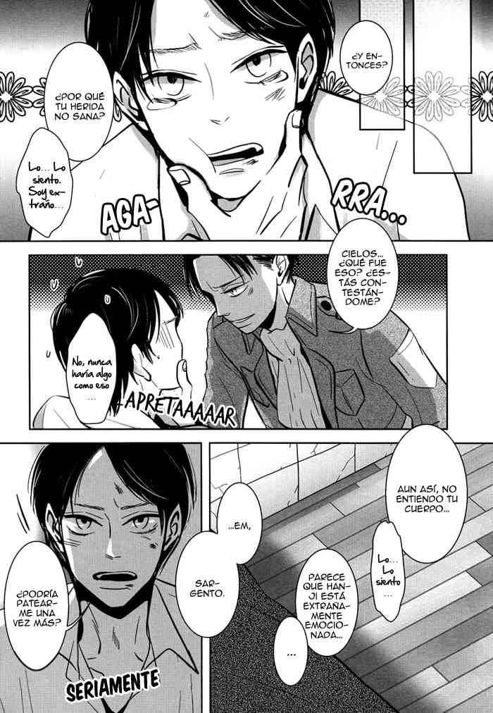 Doujinshi Shingeki no Kyojin-Himitsu no Chikashitsu Chapter-1 - 16