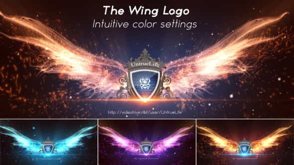 The Wing Logo - VideoHive 13180921