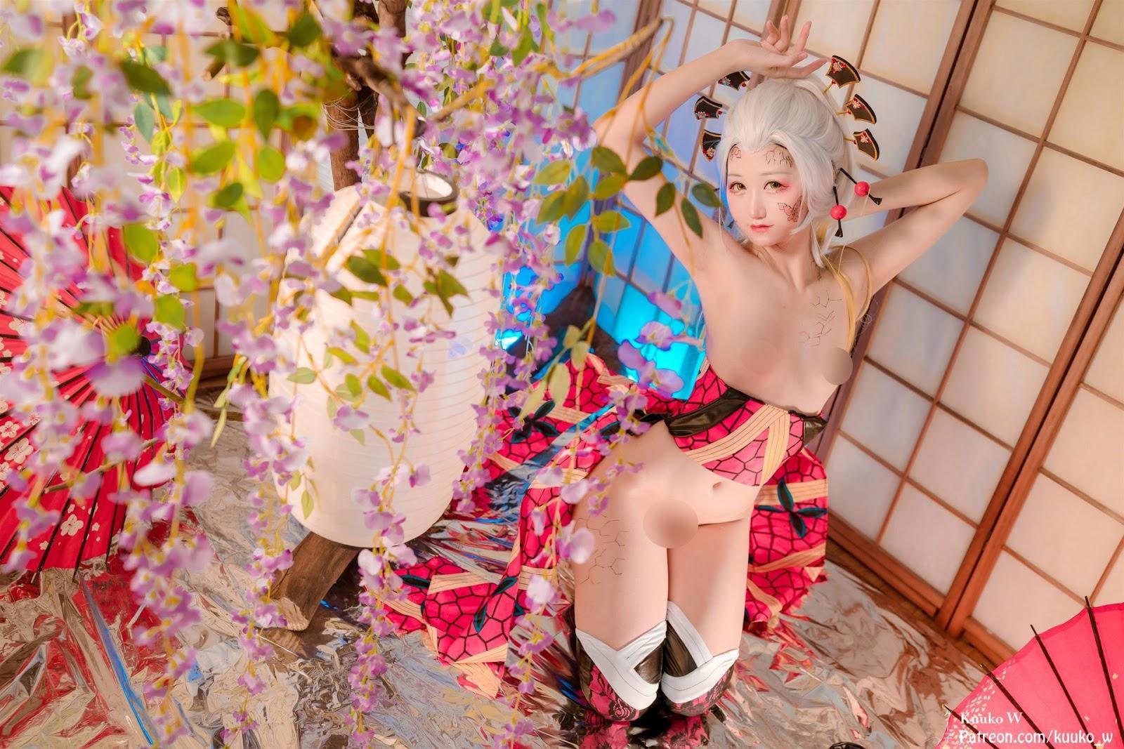 Cosplay KuukoW クー子 Daki 堕姫(32)